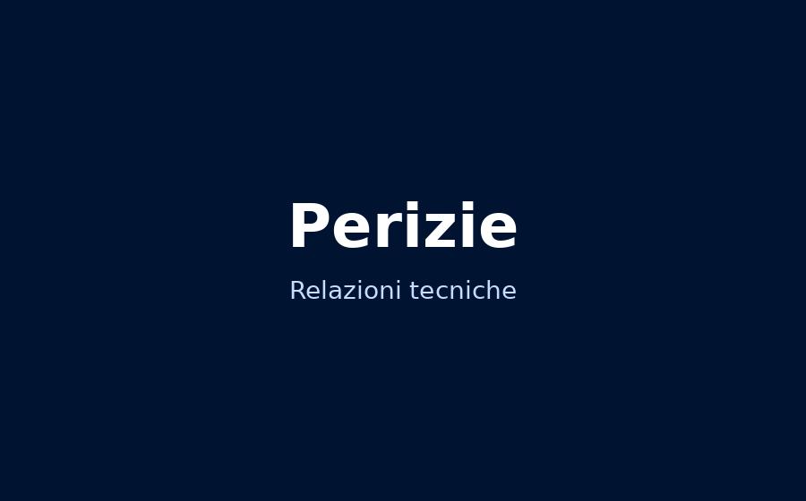 Perizie tecniche