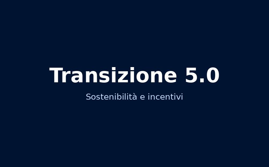 Certificazioni Industria 5.0