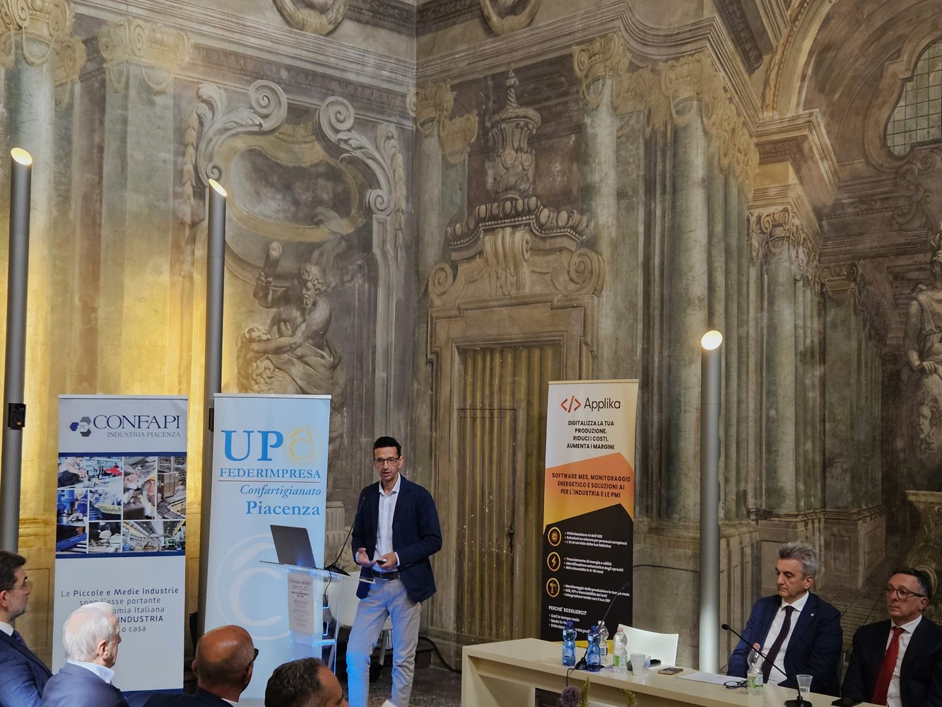 Momento di approfondimento tecnico durante il convegno